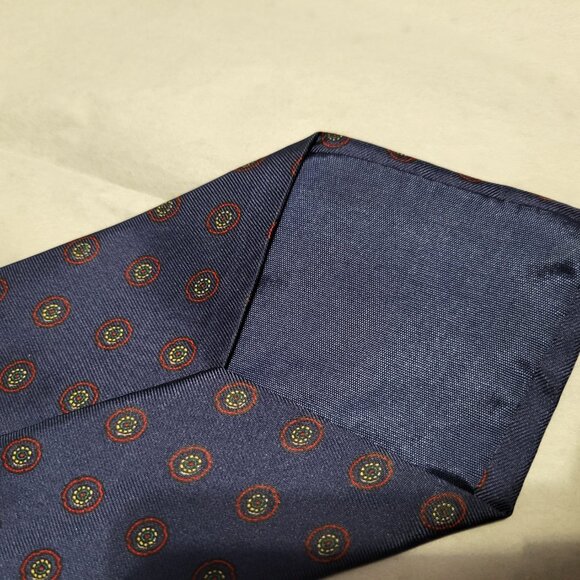 VINTAGE ISACO ITALIAN SILK TIE - Picture 4 of 4